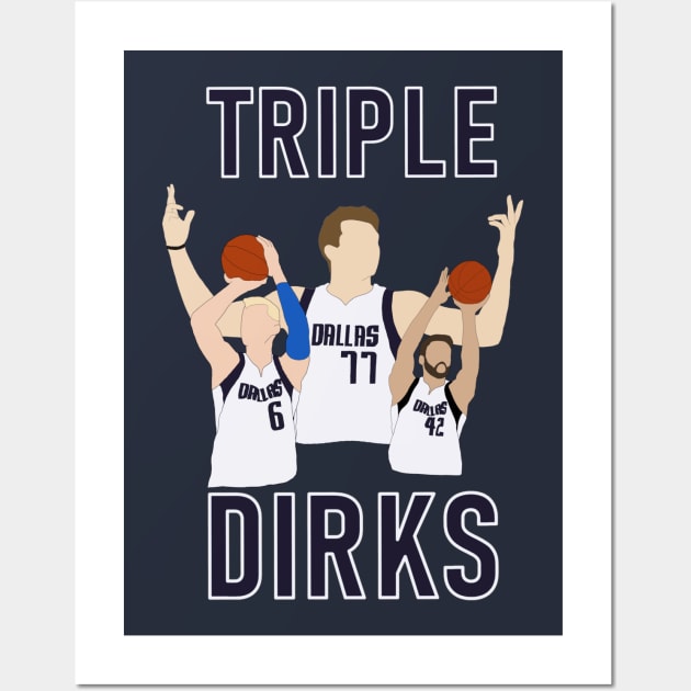 Triple Dirks Wall Art by Roommates